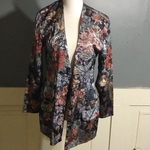 Floral blazer